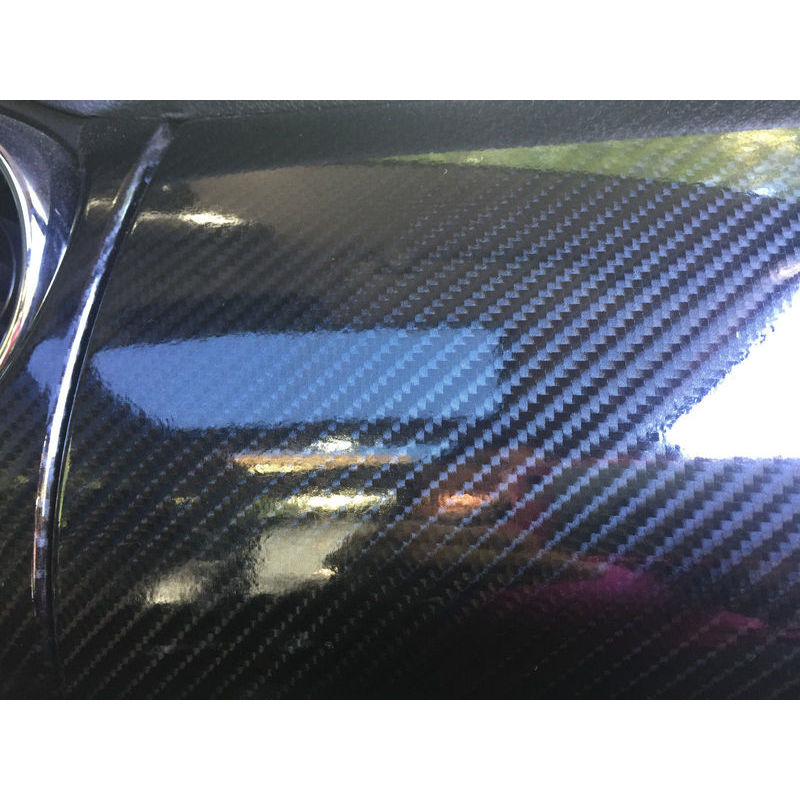 super lucido forgiato in fibra di carbonio auto wrap vinile adesivi rotolo pellicola  pellicola auto pellicola per auto