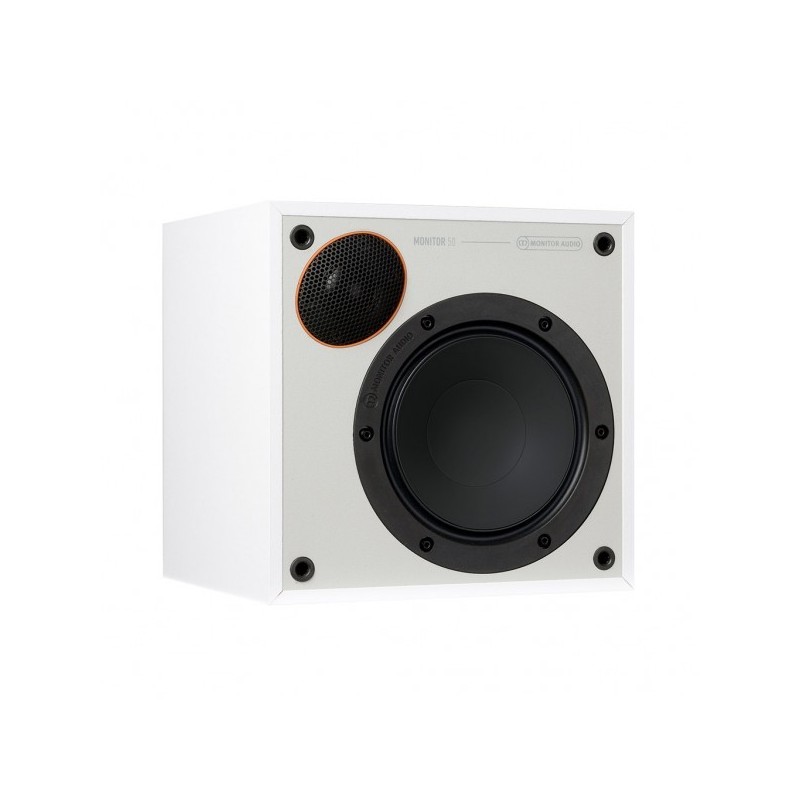 MONITOR AUDIO MONITOR 50 WHITE COPPIA DIFFUSORI DA SUPPORTO COLORE BIANCO