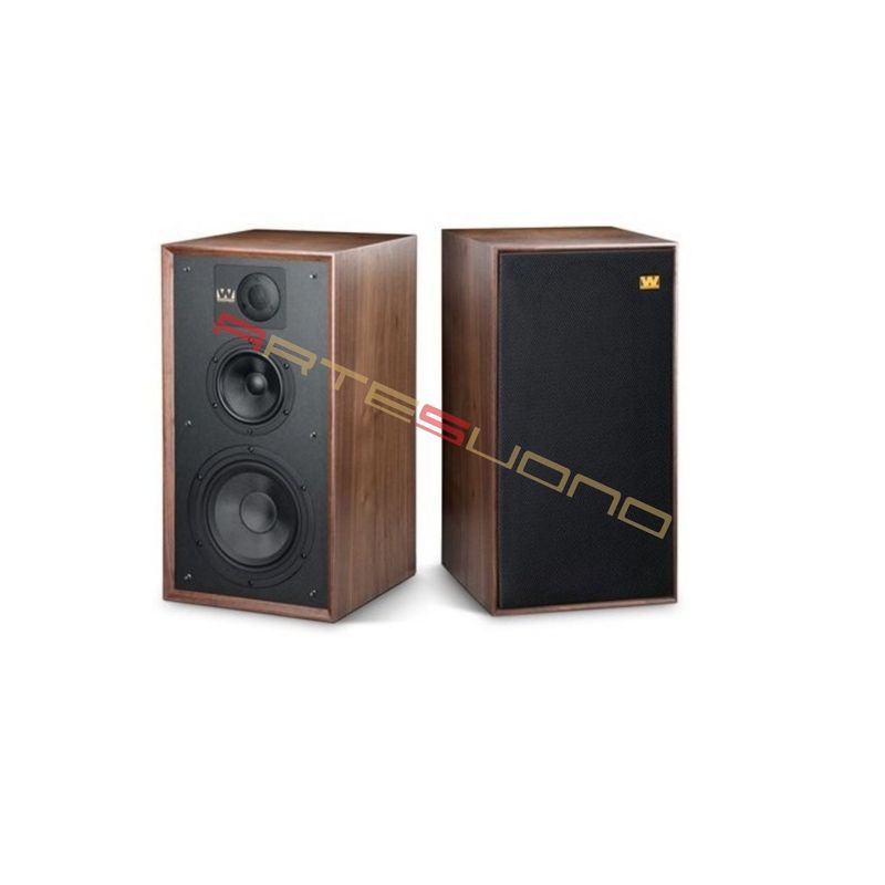 Wharfedale Linton Heritage Coppia di diffusori da scaffale 3 vie , 200 watt, colore walnut - garanzia Italia 