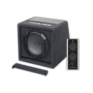 ALPINE SWE-815 subwoofer amplificato in cassa da 8