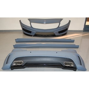 KIT ESTETICI MERCEDES W176 A45 13 LOOK AMG SENSOR SPOILER E TERMINALI DI SCARICO