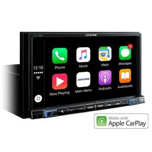 ALPINE iLX-702D Monitor touch screen 7 pollici 2 din , con apple car play e android auto, usb bluetooth Dab