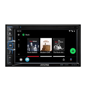 Alpine INE-W611D Monitor 6,5 pollici, Navigazione integrata, DAB +, HDMI, Lettore CD / DVD e compatibilitÃ  con Apple CarPlay e Android Auto