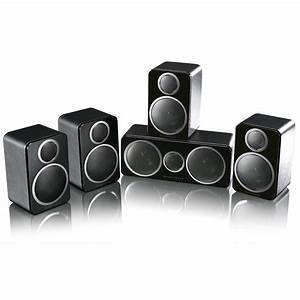 Wharfedale DX-2 5.1 HCP Sistema HT 5.1, satelliti 2 vie 70 W, subwoofer attivo, woofer da 200 mm, 150 W, colore bianco - garanzia ufficiale italia