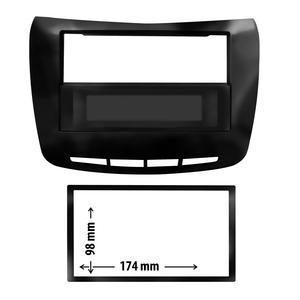 Sistema 6,8 pollici dedicato a Lancia Delta dal 2008  in poi con navi originale , con sistema MAcrom M-DL7000D