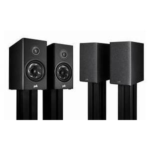 Polk R 100 serie Reseve Coppia diffusori da scaffale colore nero - garanzia ufficiale Italia