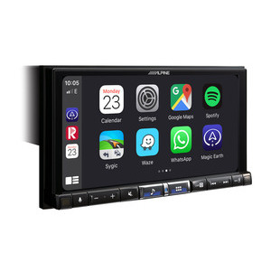 ALPINE ILX-705DM Autoradio 2 DIN wireless Apple e Android DAB Con Board posizionata in alto