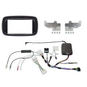 ALPINE iLX-705-SM-B - KIT COMPLETO PER SMART FORTWO/FORFOUR DAL 2014 - KIT NERO