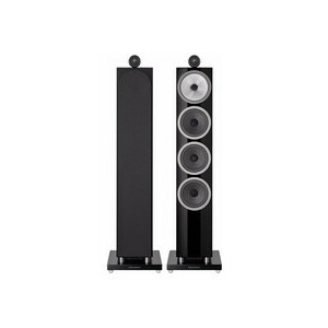 BOWERS&WILKINS B&W 702 S3 Copia di diffusore da pavimento a 3 vie con tweeter esterno a cupola in carbonio colore nero lucido - garanzia ufficiale Italia