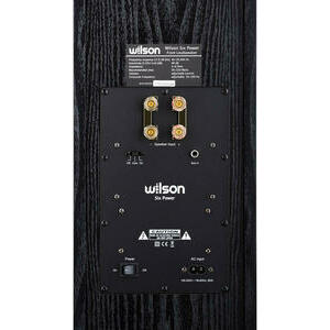 Wilson SIX POWER Coppia Diffusori da pavimento con subwoofer attivo - colore NERO - garanzia ufficiale Italia 10 anni