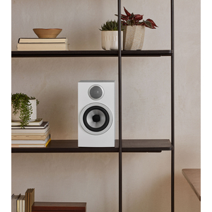 BOWERS&WILKINS 707 S3 COPPIA DI DIFFUSORI DA SCAFFALE 2 VIE , COLORE BIANCO SATINATO- GARANZIA UFFICIALE ITALIA