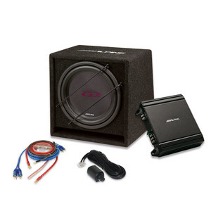 ALPINE SBG-30KIT kit subwoofer in cassa amplificato da 30 cm ad alte prestazioni