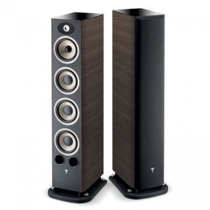 FOCAL ARIA 936  COPPIA DIFFUSORI DA PAVIMENTO 3 vie , colore noce Garanzia Italia