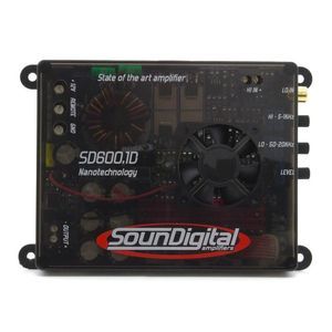 Amplificatore SounDigital Nano SD600.1D 1 Canali 600W rms  1 O 2 Ω PER SOBWOOFER