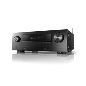 DENON AVR-X1600H DAB Sintoamplificatore AV 4K Ultra HD a 7.2 canali 4K con 145W per canale con Audio 3D e HEOS Built-in Garanzia ufficiale Italia