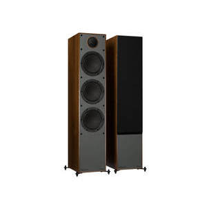 MONITOR AUDIO MONITOR 300 WALNUT COPPIA DI DIFFUSORE 2 E 1/2 VIE DA PAVIMENTO COLORE NOCE