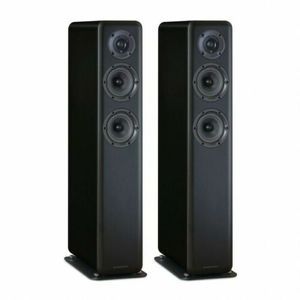 WHARFEDALE D330 BLACK COPPIA DI DIFFUSORI DA PAVIMENTO 2 VIE BASS REFLEX - garanzia ufficiale Italia