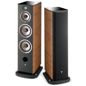 FOCAL ARIA 948  COPPIA DIFFUSORI DA PAVIMENTO 3 vie , colore noce chiaro , - garanzia ufficiale Italia