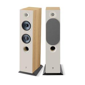 Focal Chora 816 diffusori da pavimento, 2,5 vie, bass reflex, woofer e mid-woofer da 16,5 cm , colore legno chiaro - garanzia ufficiale Italia