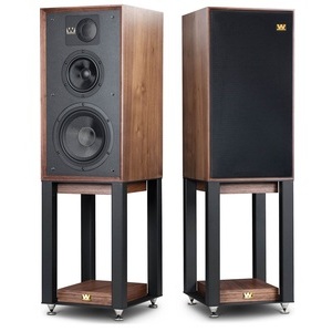 WHARFEDALE LINTON Heritage + STAND Coppia diffusori da scaffale con Stand - colore WAlnut - garanzia ufficiale Italia