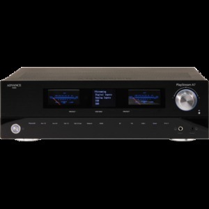 ADVANCE PARIS PLAYSTREAM A7 - AMPLIFICATORE INTEGRATO stereofonico in classe AB con streamer di rete e DAC incorporati