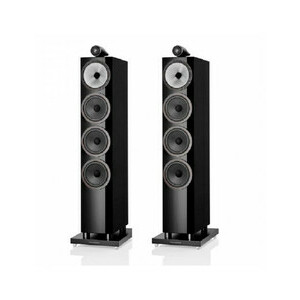 BOWERS&WILKINS B&W 702 S3 Copia di diffusore da pavimento a 3 vie con tweeter esterno a cupola in carbonio colore nero lucido - garanzia ufficiale Italia