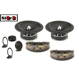 Kit altoparlanti MODEL 1 Impact Car Audio Sistema a 2 Vie Hi-End 165mm Tweeter 28 mm Crossover