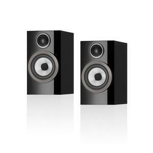 BOWERS&WILKINS 707 S3 COPPIA DI DIFFUSORI DA SCAFFALE 2 VIE , COLORE NERO - GARANZIA UFFICIALE ITALIA