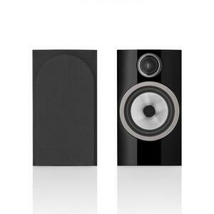 BOWERS&WILKINS B&W 706 S3 Coppia di diffusore da scaffale 2 vie  colore nero lucido - garanzia ufficiale Italia