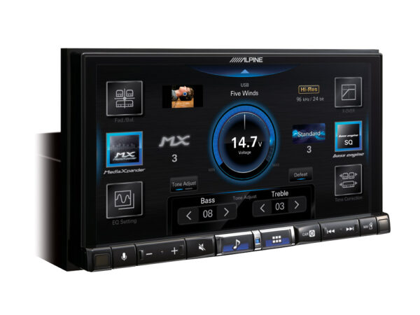Alpine iLX-705D - Digital Media Receiver con DAB+ e Hi-Res Audio