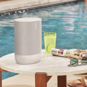 Sonos Move 2 White - Speaker Portatile Smart con Bluetooth e Wi-Fi
