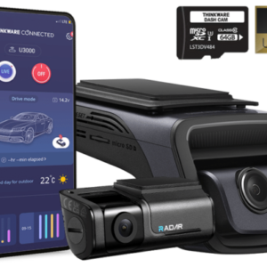 THINKWARE U3000 BUNDLE - Dash Cam 4K UHD Dual-Channel con Radar e Parcheggio Intelligente