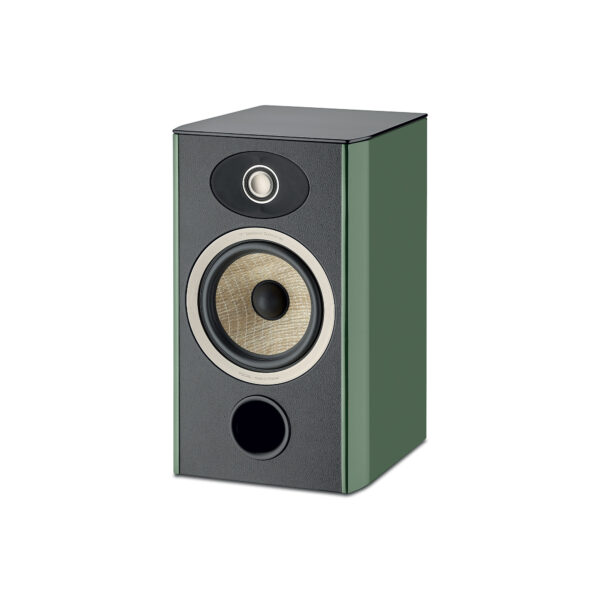 Focal Aria Evo X N1 raffinata coppia di diffusori da stand (o da scaffale) a 2 vie colore Moss Green High Gloss