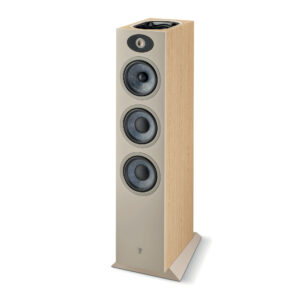 FOCAL Theva N°3-D  Coppia di diffusore da pavimento Dolby Atmos a 3 vie da 16,5 colore Light Wood