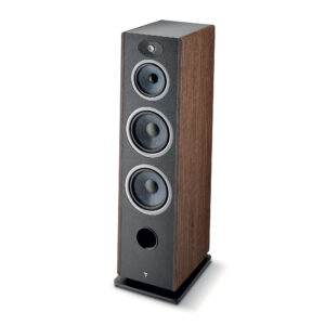 Focal Vestia N4 coppia diffusori da pavimento a 3 vie colore dark wood