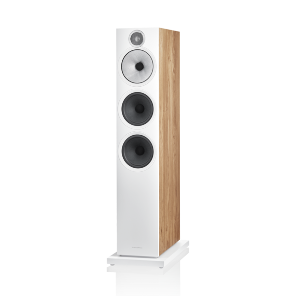 603 S3 diffusore da pavimento a 3 vie colore oak