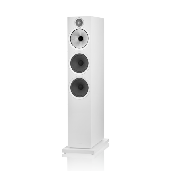 603 S3 diffusore da pavimento a 3 vie colore white