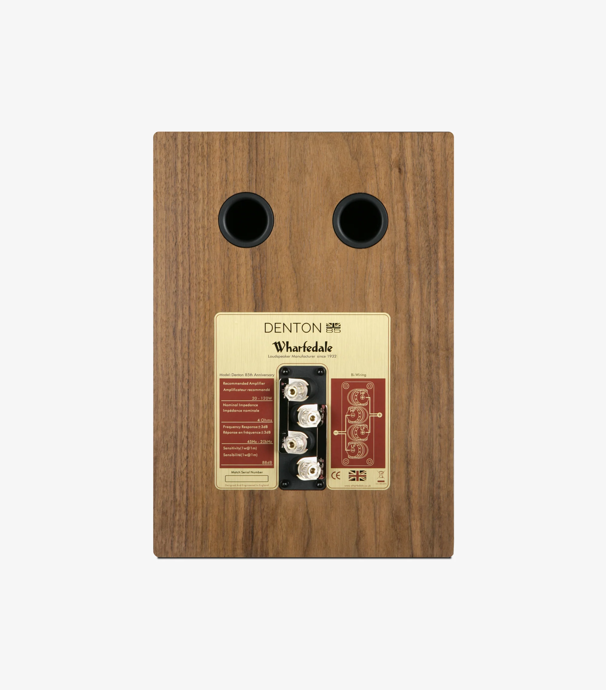 WHARFEDALE DENTON 85 COLORAZIONE NOCE - immagine 2