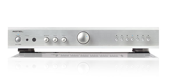 Rotel | A11MKII amplificatore - colorazione silver