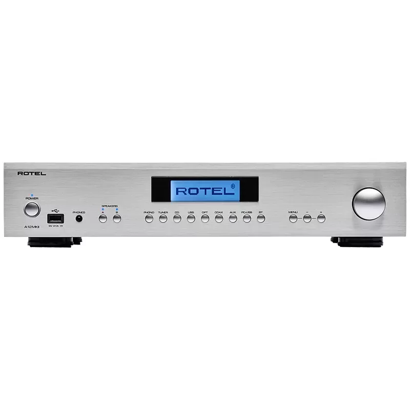 Rotel | A12MKII amplificatore - colorazione silver