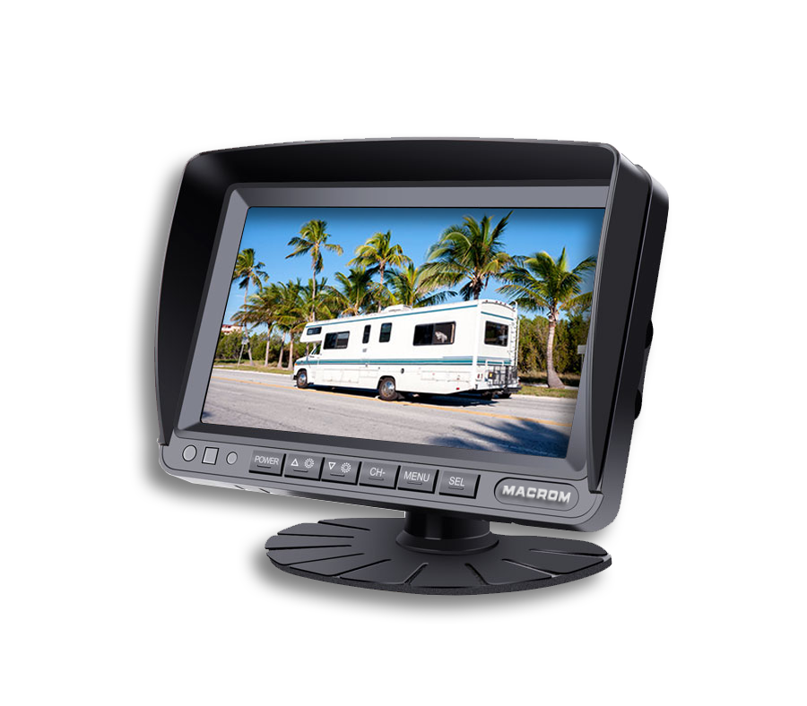 Macrom SM7001A Monitor da 7 pollici AHD con supporto stand alone