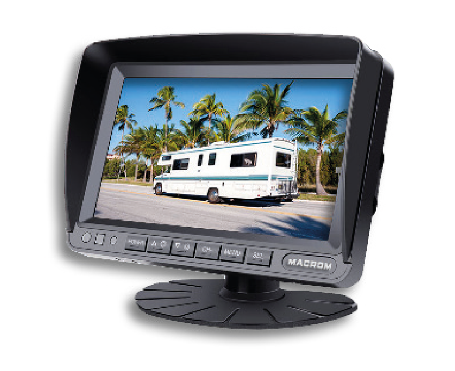 MACROM SM7004AR Monitor da 7 pollici AHD + Quad vision + registrazione