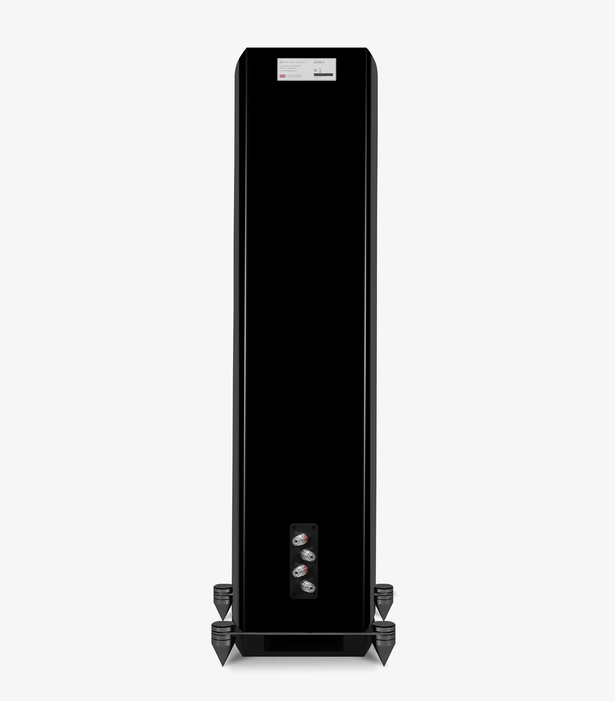 WHARFEDALE AURA 4 coppia di diffusori da pavimentio - colorazione nero - immagine 2
