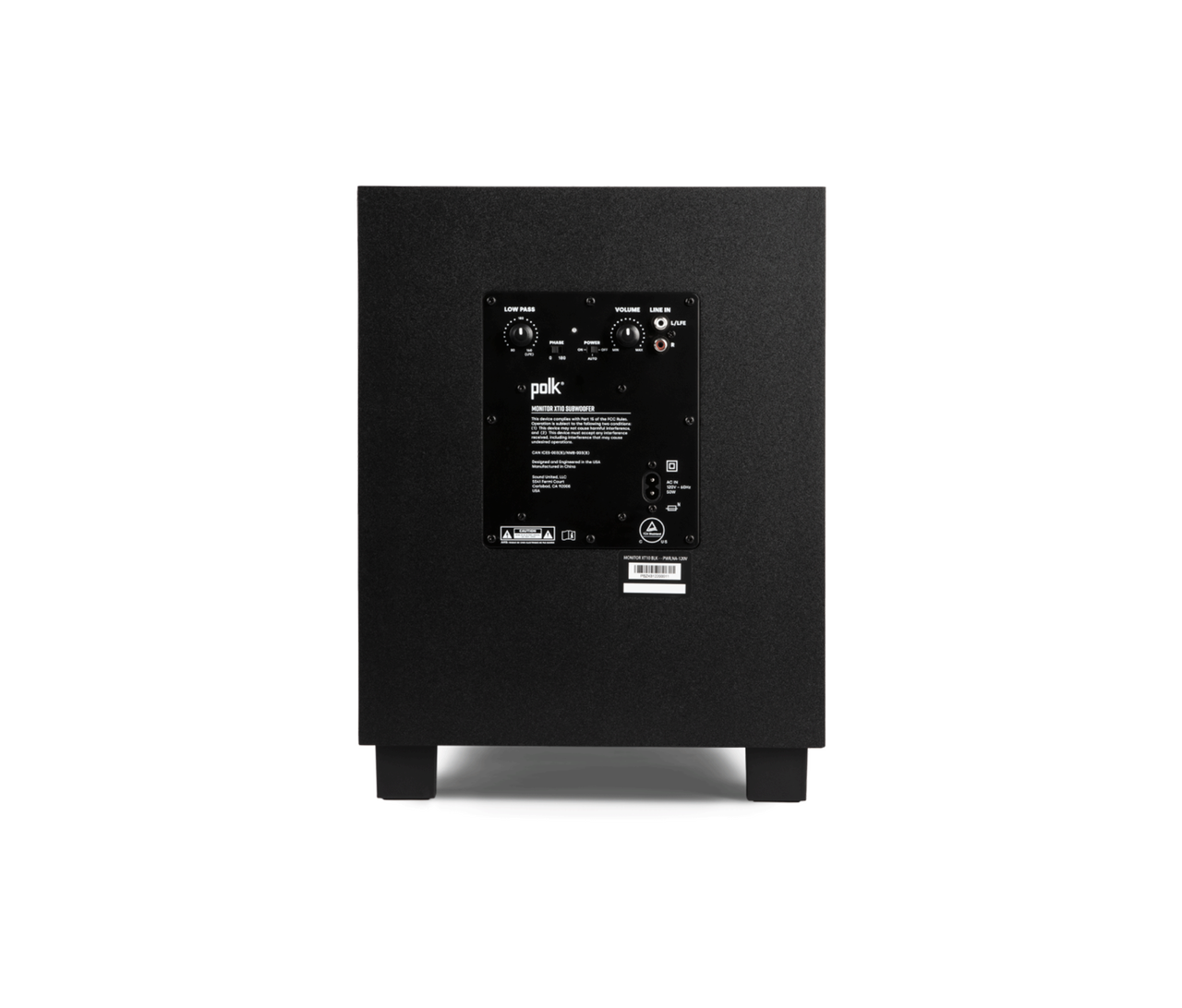 POLK MXT10 subwoofer - immagine 2