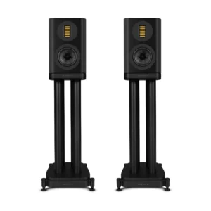 WHARFEDALE EVO 5.1 coppia di diffusori da scaffale - colorazione black + EVO 5.1 Stands