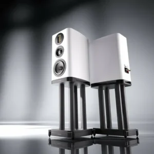 WHARFEDALE EVO 5.2 coppia di diffusori da scaffale - colorazione white + EVO 5.2 Stands