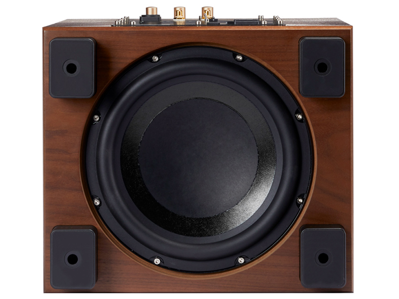 REL Acoustics Classic 98 - subwoofer - colorazione walnut veneer - immagine 3