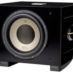 REL Acoustics S/850 - subwoofer - colorazione piano black