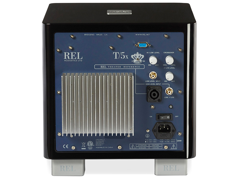 REL Acoustics T/5x - subwoofer - colorazione High Gloss Black - immagine 2