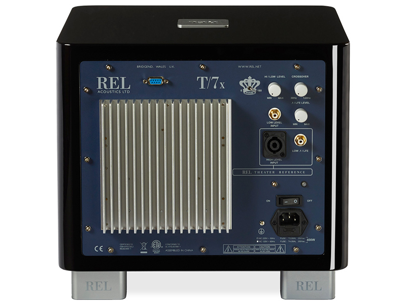 REL Acoustics T/7x - subwoofer - colorazione High Gloss Black - immagine 2